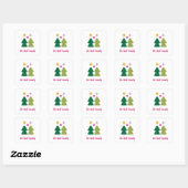 Trees and Twinkles Multi-Color Sticker (Feuille)