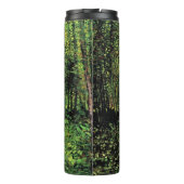 Trees and Undergrowth by Vincent van Gogh Thermosbeker (Achterkant)