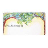 Trees Book bord Etiket (Voorkant)