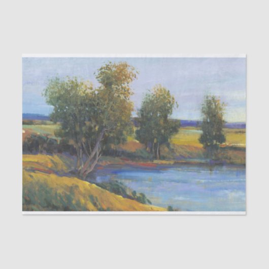 Tree's Reflection II Tissuepapier (Voorkant)