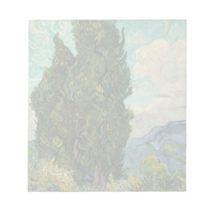 Trees van Vincent Van Gogh Notitieblok