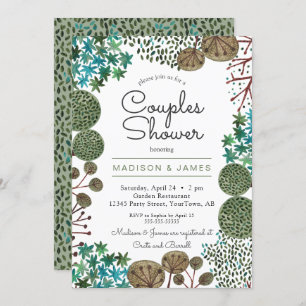 Trees Woodland Forest Couples Shower   Uitnodiging