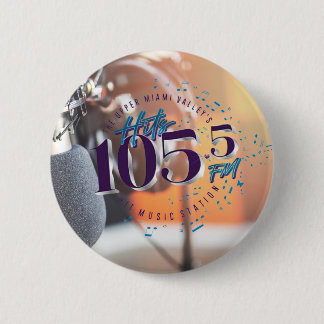 Tref de Pin Ronde Button 5,7 Cm