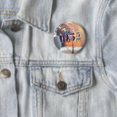 Tref de Pin Ronde Button 5,7 Cm (In situ)