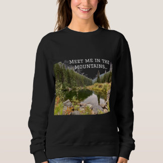 Tref Me In De Bergen Grafische Sweatshirt