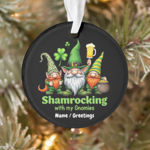 Trèflant avec mes gnomes Drôle de St. Patrick