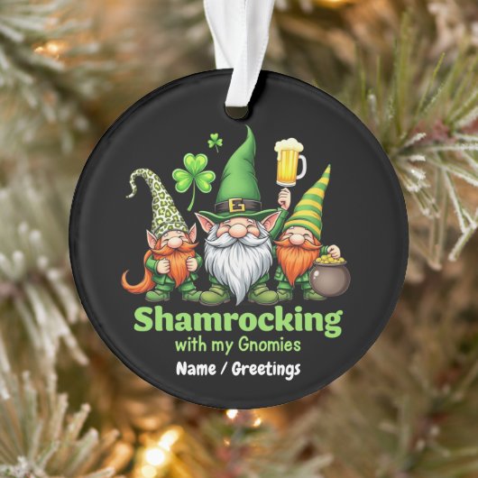 Trèflant avec mes gnomes Drôle de St. Patrick  (Arbre)