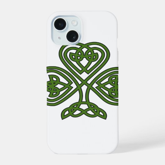 Trèfle celtique - Fête de la Saint-Patrick (Verso)