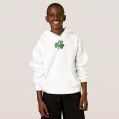 Trèfle chanceux Saint Patrick Sweatshirt (Devant entier)
