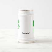 Trèfle de vert du jour de St Patrick - tasse de (Centre)