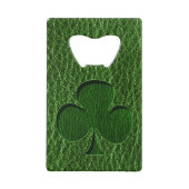 Trèfle irlandais simili cuir (Devant)