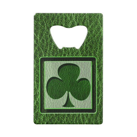 Trèfle irlandais simili cuir (Dos)