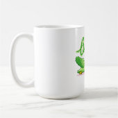 Trèfle Vert Chanceux - M Mug Café Saint Mignon (Gauche)