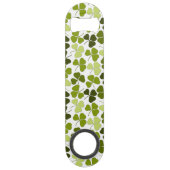 Trèfle vert dans une variété de nuances (Dos)