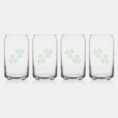 Trèfles shamrock Personnaliser Nom (Dos)