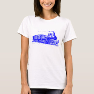 Trein 03 - Blauw T-shirt