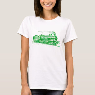 Trein 03 - Groen gras T-shirt