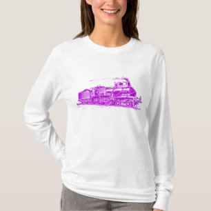 Trein 03 - Paars T-shirt