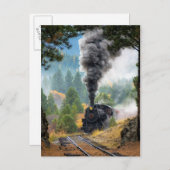 Trein 19 briefkaart (Voorkant / Achterkant)