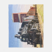 Trein 1 fleece deken (Voorkant)