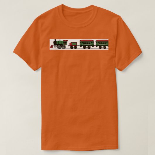 Trein 1 t-shirt (Design voorkant)