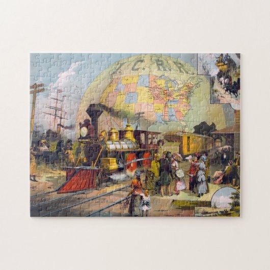 Trein 33 legpuzzel (Horizontaal)