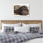 Trein 6 Verpakt Canvas Afdruk (Insitu (Slaapkamer))