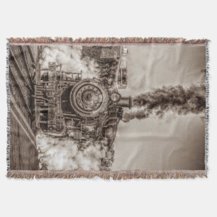 Trein 7 Blanket met schroefdraad Deken
