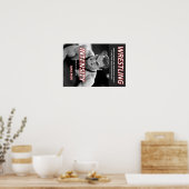 TREIN ALS EEN GEMAAKT MAN - WRESTLE POSTER (Keuken)