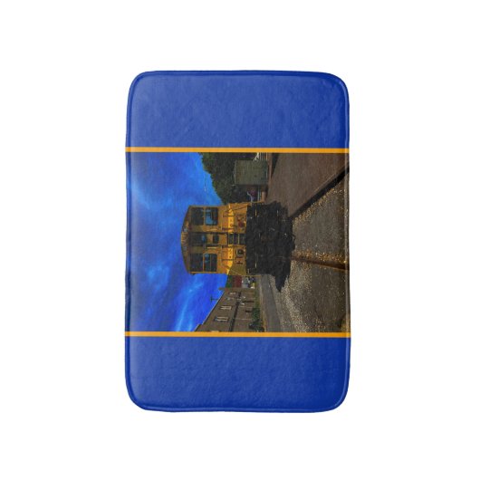  trein badmat (Voorkant Verticaal)