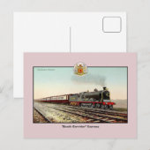 trein Caledonian Briefkaart (Voorkant / Achterkant)