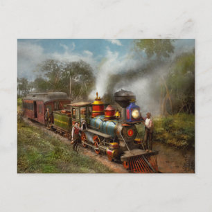 Trein - De Celestial Railroad 1896 Briefkaart