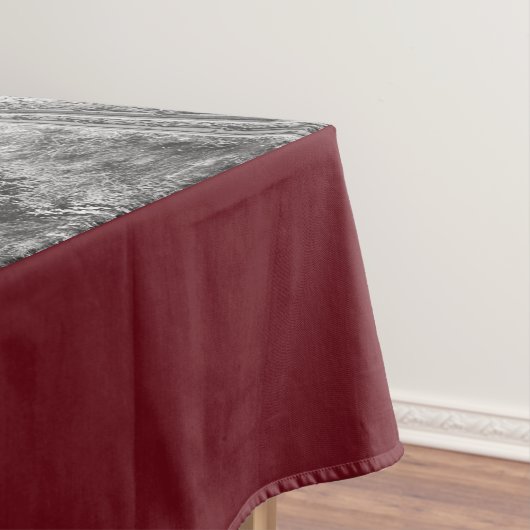  trein door het winterlandschap tafelkleed (Voorbeeld)