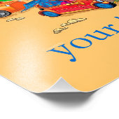 trein en auto foto afdruk (Hoek)