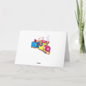 trein en auto kaart (Achterkant)