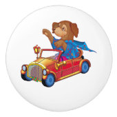 trein en auto keramische knop (Voorkant)