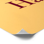 trein en auto poster (Hoek)