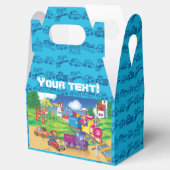 trein en auto voor de jongen bedankdoosjes (Geopend)