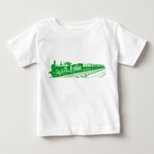  trein - groen gras (Voorkant)