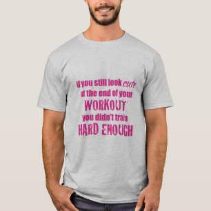 trein hard genoeg t-shirt