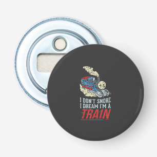 Trein - Ik Ben Een Trein Button Flesopener