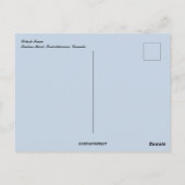 Trein in Indiaas hoofd Saskatchewan Canada Briefka Briefkaart (Achterkant)