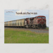 Trein in Indiaas hoofd Saskatchewan Canada Briefka Briefkaart (Voorkant)
