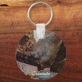 trein in Royal Gorge Sleutelhanger (Voorkant)