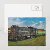 Trein - Locomotieven Briefkaart (Voorkant / Achterkant)
