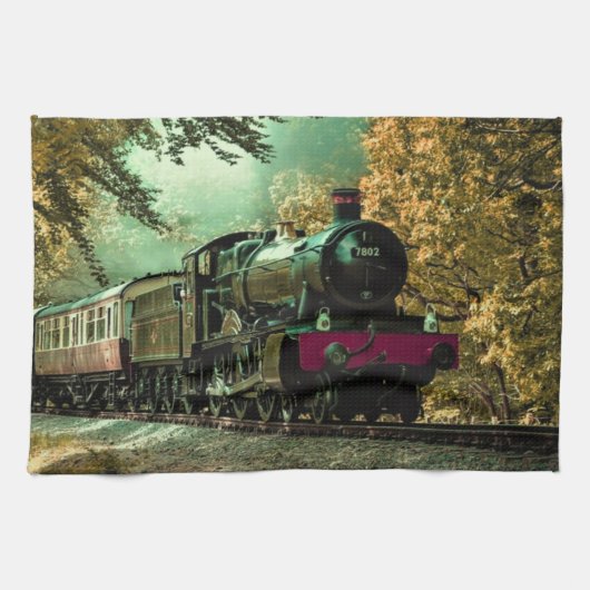 Trein met oprolmechanisme aftakkleppen theedoek (Horizontaal)