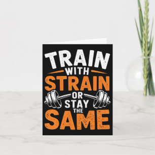Trein met stam - Fitness bodybuilding Gewichtsleve Kaart
