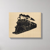  trein op Canvas Afdruk (Voorkant)