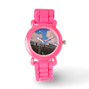 Trein op het spoor horloge