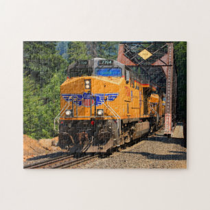 TREIN OP TRESTAND LEGPUZZEL